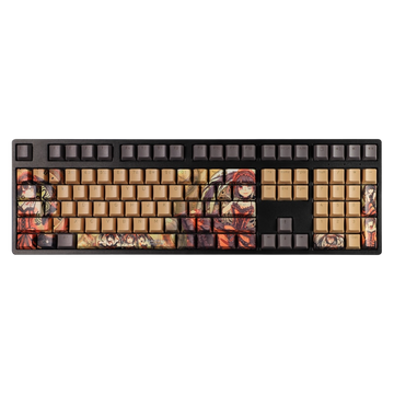 Date A Live: Kurumi Tokisaki Backlit Brown Keycap Set