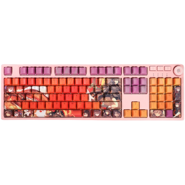 Genshin Impact: Hu Tao Backlit Red Keycap Set