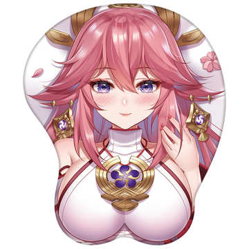 Genshin Impact: Yae Miko Ergonomic Mousepad