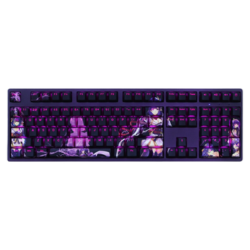 Genshin Impact: Raiden Shogun Backlit OEM Keycap Set