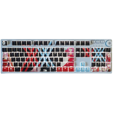 DARLING in the FRANXX: Zero Two Backlit Keycap Set