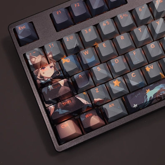 Genshin Impact: Lynette Backlit Keycap Set