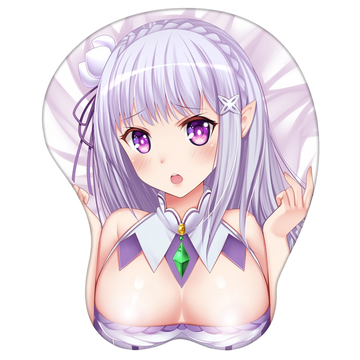 Re:Zero: Emilia Mousepad Ergonomic