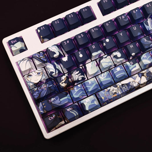 Genshin Impact: Furina Backlit Keycap Set