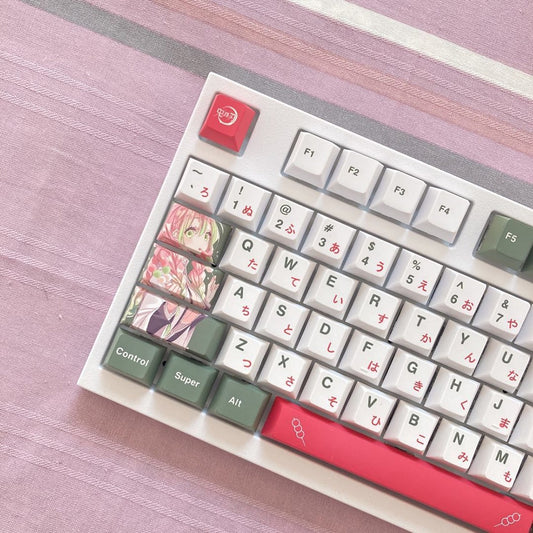 Demon Slayer: Mitsuri Kanroji 128 Pieces Keycap Set