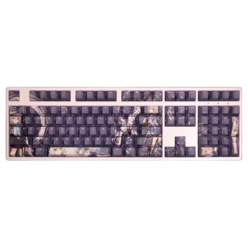 Blue Archive: Sunaookami Shiroko Backlit Keycap Set