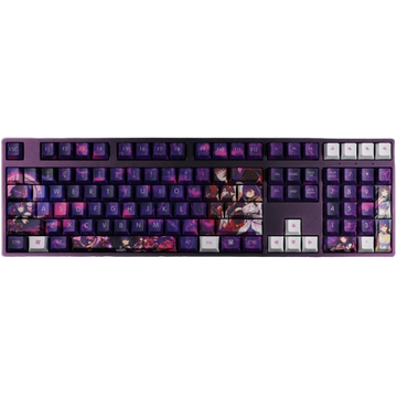 Genshin Impact: Raiden Shogun Blue Keycap Set