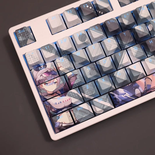 Honkai: Silver Wolf Backlit Keycap Set
