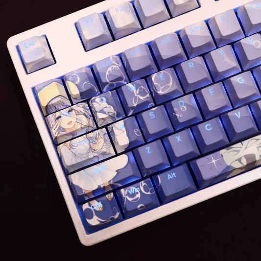 Date A Live: Takamiya Mio Backlit Keycap Set