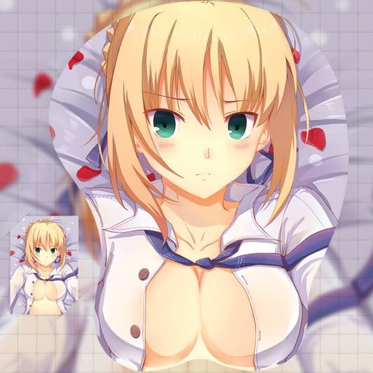 Fate: Saber Mousepad Ergonomic