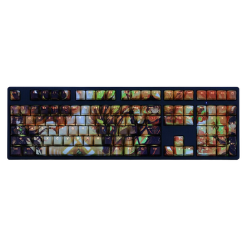 Genshin Impact: Zhongli Backlit Keycap Set