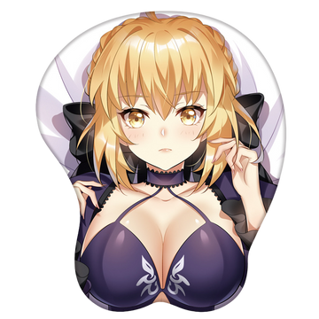 Fate: Saber Ergonomic Mousepad