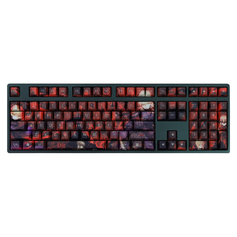 Saber (fate) Red Keycap Set