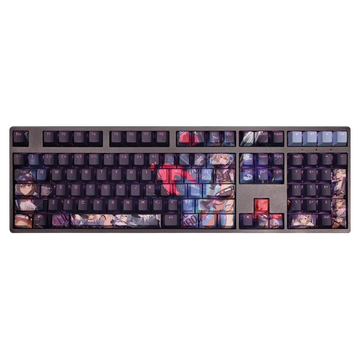Honkai: Silver Wolf Black Backlit Keycap Set