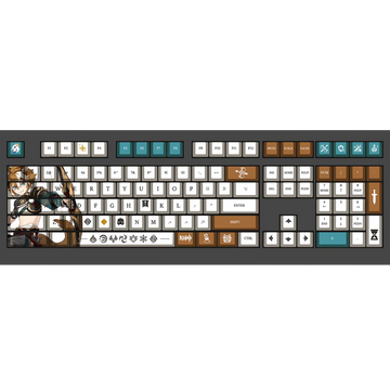 Genshin Impact: Gorou OEM Keycap Set