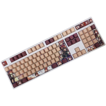 Genshin Impact: Hu Tao Backlit Keycap Set