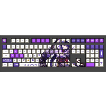 Genshin Impact: Raiden Shogun OEM Keycap Set