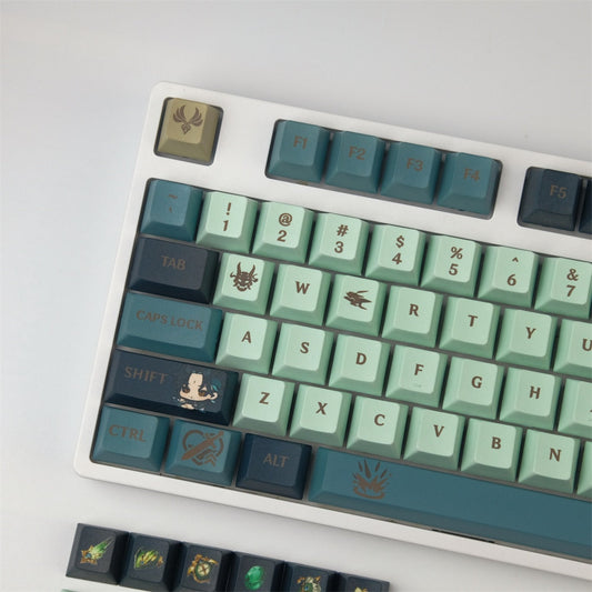 Genshin Impact: Xiao 128 Pieces Keycap Set
