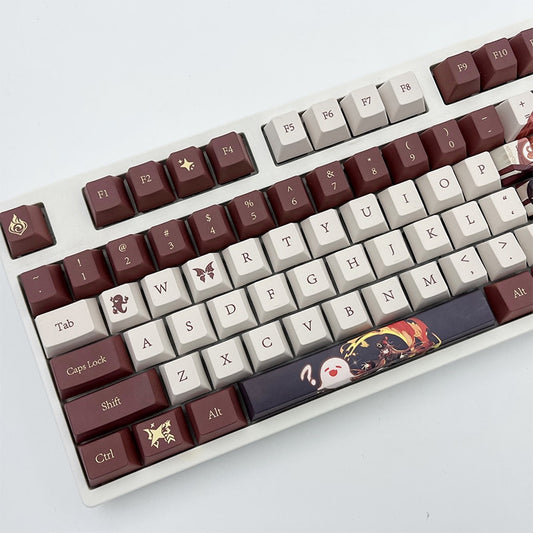 Genshin Impact: Hu Tao 121 Pieces Keycap Set