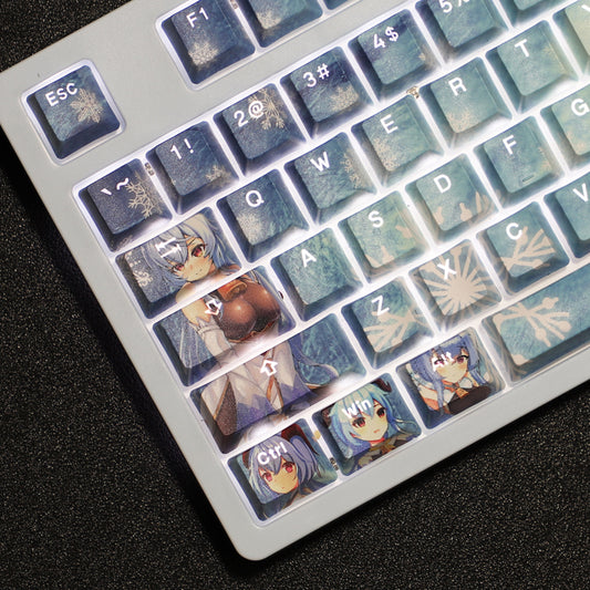 Genshin Impact: Ganyu Backlit Keycap Set
