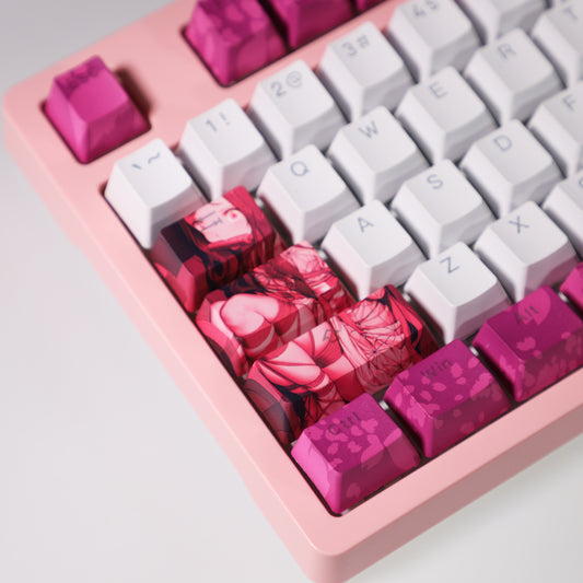 Demon Slayer: Nezuko Kamado Backlit Keycap Set