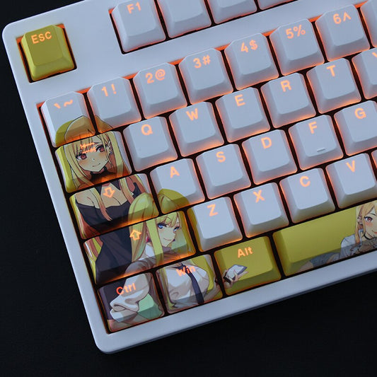 My Dress-Up Darling: Marin Kitagawa Backlit Keycap Set