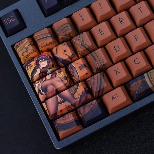 Date A Live: Kurumi Tokisaki Orange Keycap Set