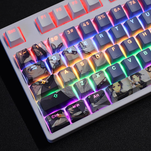 Demon Slayer: Shinobu Kocho Backlit Keycap Set