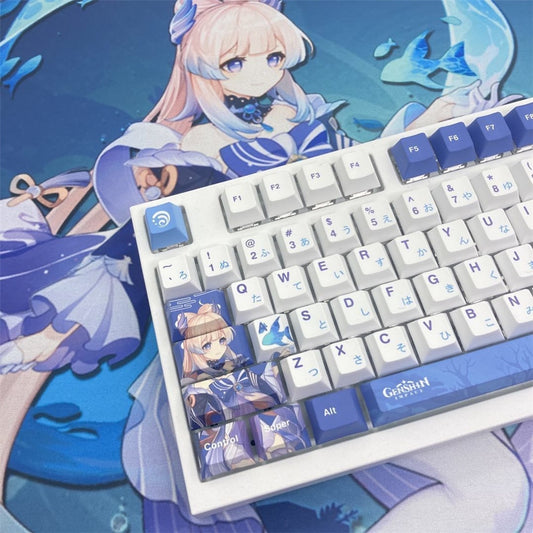 Genshin Impact: Sangonomiya Kokomi 128 Pieces Keycap Set