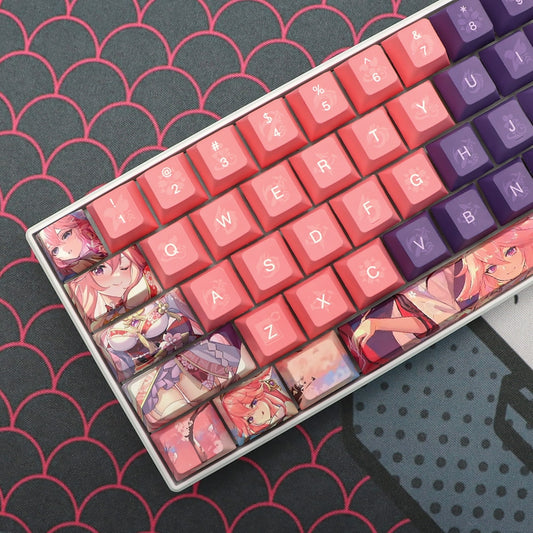 Genshin Impact: Yae Miko 136 Pieces Keycap Set