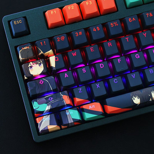 Lycoris Recoil: Takina Inoue Backlit Keycap Set