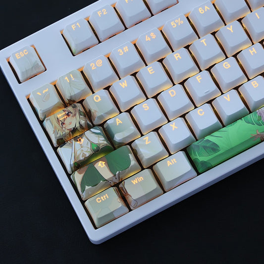 Genshin Impact: Nahida Backlit Keycap Set