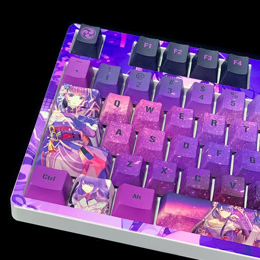 Genshin Impact: Thunder General Backlit Keycap Set