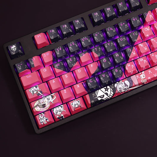 Project SEKAI: Hatsune Miku Pink Backlit Keycap Set
