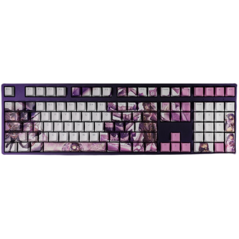 Genshin Impact: Raiden Shogun Backlit Keycap Set