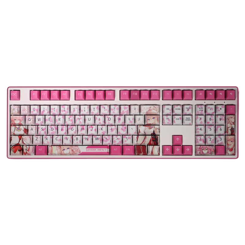Genshin Impact: Yae Miko Pink Keycap Set