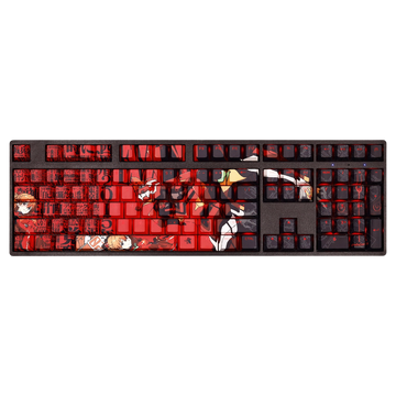 Neon Genesis Evangelion: Asuka Backlit Keycap Set