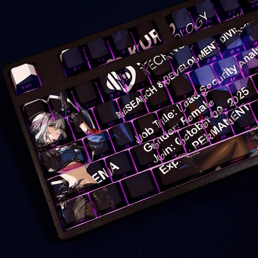Wuthering Waves: Galbrena Backlit Keycap Set