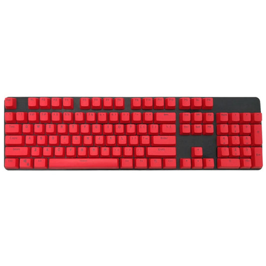 Plain: Red Backlit Keycaps