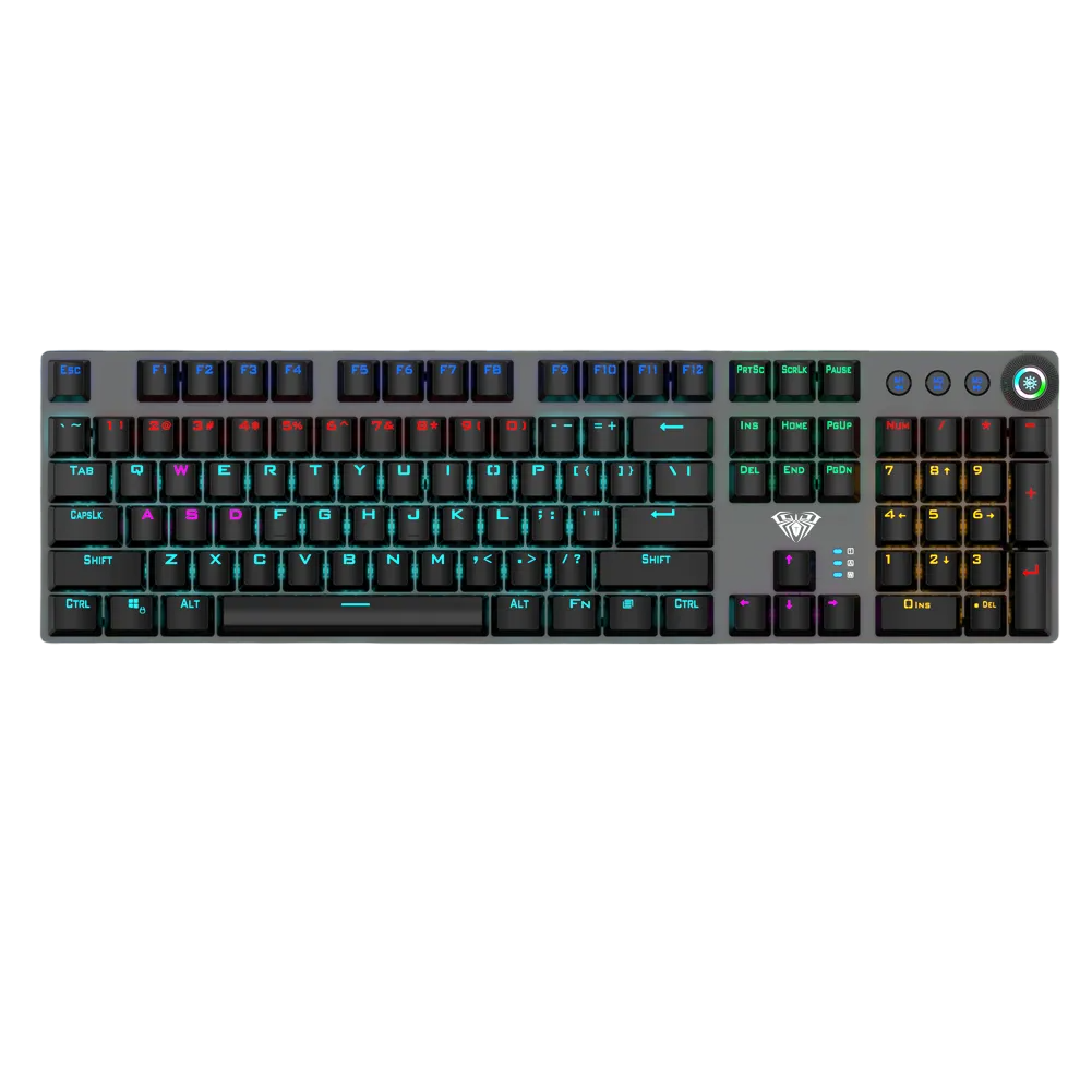 AULA F2088 Mechanical 104 Keys Backlit Gaming Keyboard