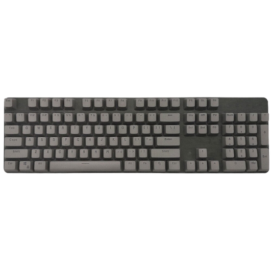 Plain: Gray Backlit Keycaps