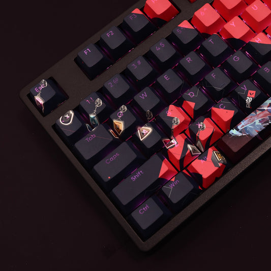 Valorant: Jett Backlit Keycap Set