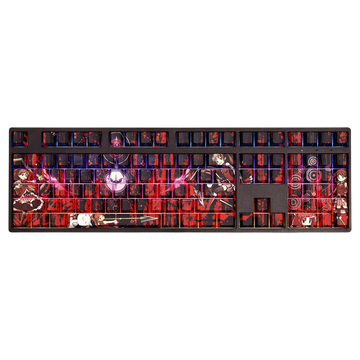 Puella Magi Madoka Magica: Kyoko Sakura Backlit Keycap Set