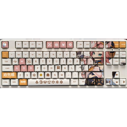 Genshin Impact: Diona OEM Keycap Set