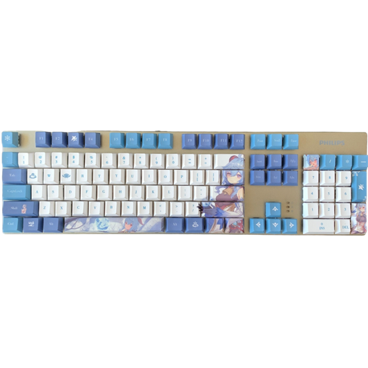 Genshin Impact: Ganyu 128 Pieces Keycap Set