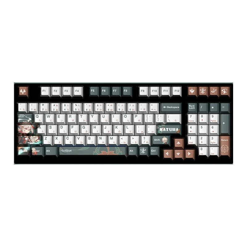 Genshin Impact: Kaedehara Kazuha 128 Pieces Keycap Set