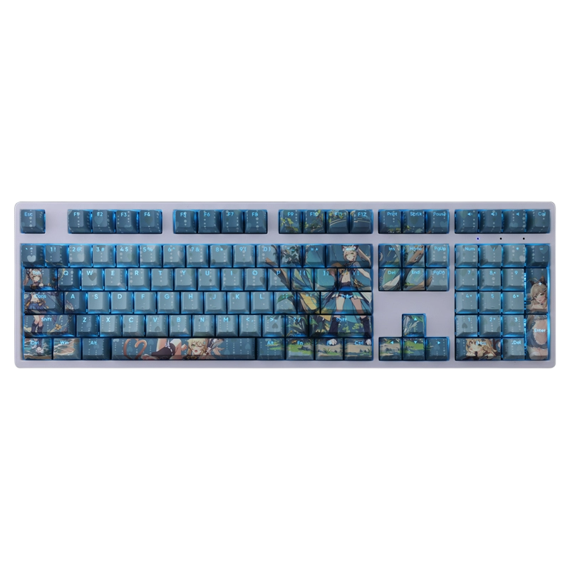 Blue Archive: Kirara Backlit Blue Keycap Set