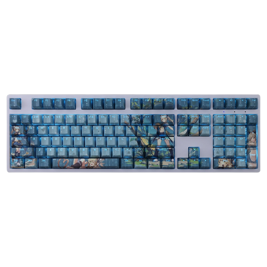 Blue Archive: Kirara Backlit Blue Keycap Set