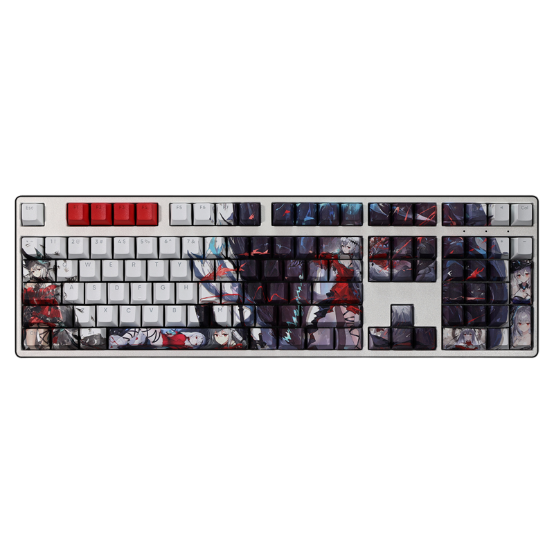 Skadi (Arknights) White Keycap Set