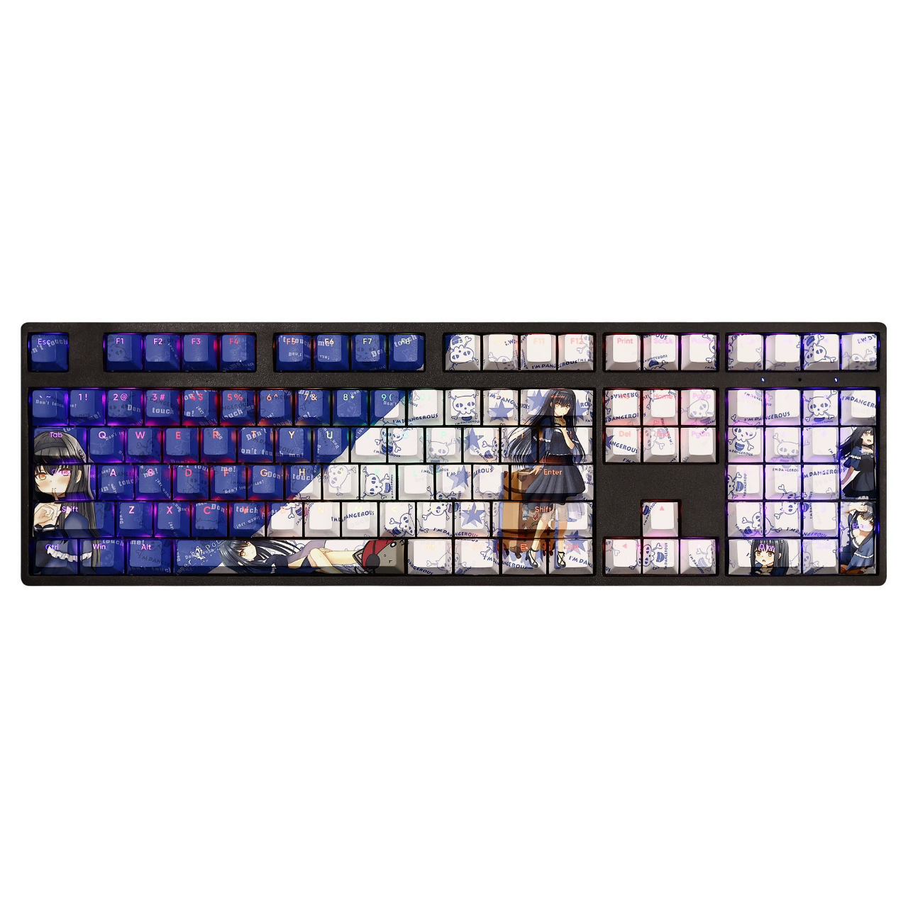 Summer Pockets: Kamome Kushima Backlit Keycap Set
